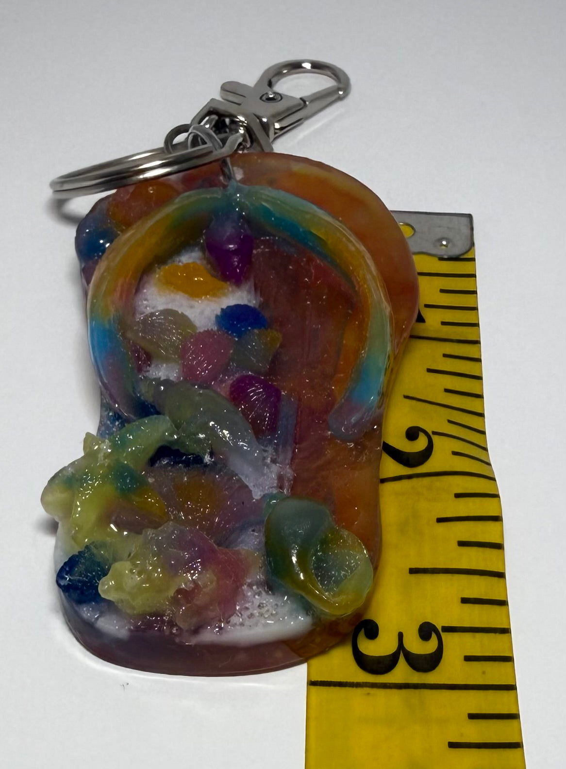 Resin Flip Flop Keychain
