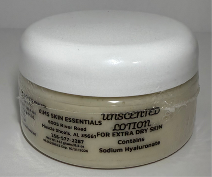 LOTION in a JAR FOR EXTREMELY DRY SKIN with Hyaluronic Acid Net Wt 227 grams/8 oz
