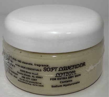 LOTION in a JAR FOR EXTREMELY DRY SKIN with Hyaluronic Acid Net Wt 227 grams/8 oz