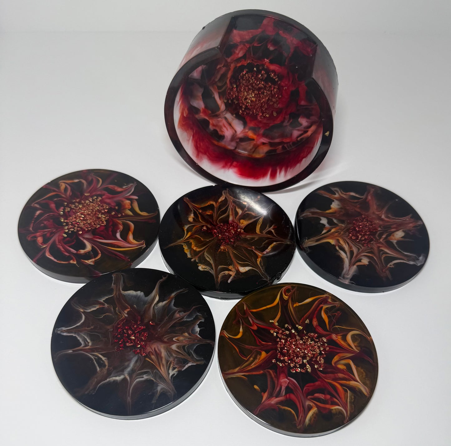 RESIN COASTER SET