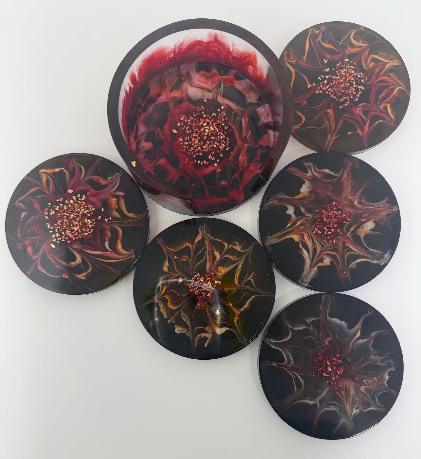 RESIN COASTER SET
