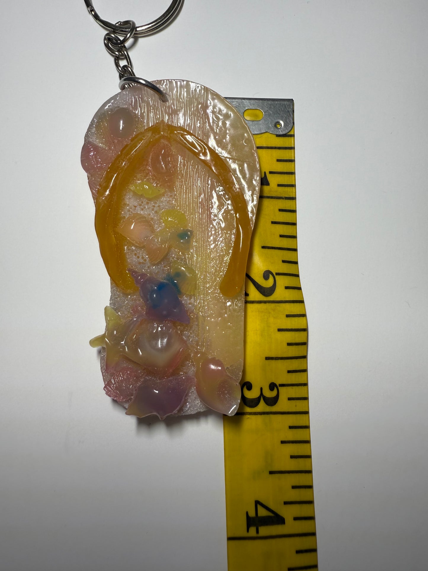 Resin Flip Flop Keychain
